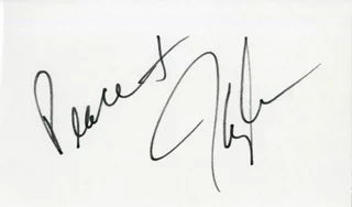 Taylor Dayne autograph
