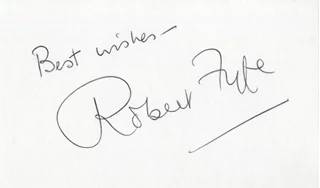 Robert Fyfe autograph
