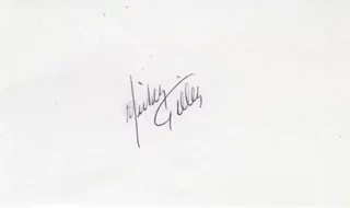 Mickey Gilley autograph