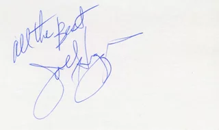 Joel Higgins autograph