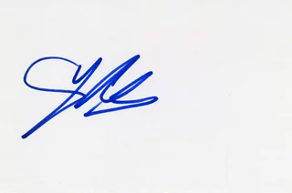 Lance Bass autograph