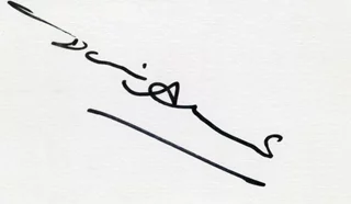 David Arnold autograph