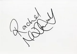 Rachel McDowall autograph