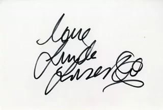 Linda Lusardi autograph