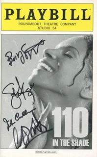 110 In The Shade autograph