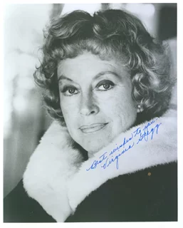 Virginia Gregg autograph