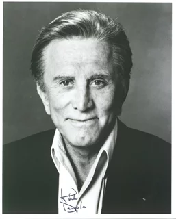 Kirk Douglas autograph