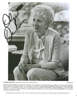 Olympia Dukakis autograph