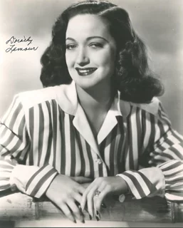 Dorothy Lamour autograph