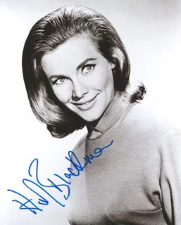 Honor Blackman autograph