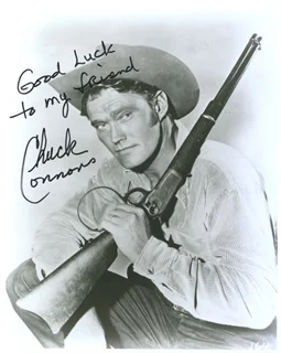 Chuck Connors autograph