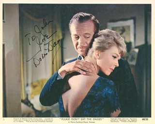 Doris Day autograph