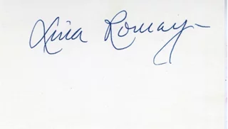 Lina Romay autograph