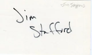 Jim Stafford autograph