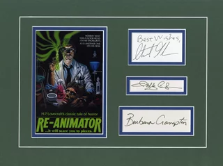 Re-Animator autograph