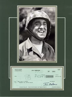 Jim Nabors autograph