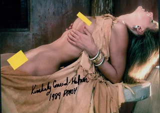 Kimberly Hefner autograph