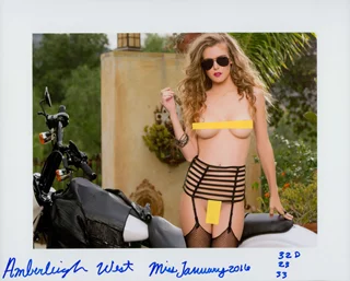 Amberleigh West autograph