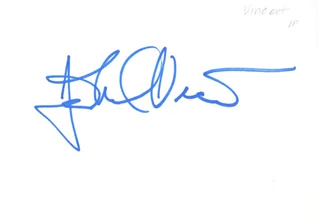 Jan-Michael Vincent autograph