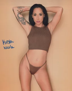 Krista Nicole autograph