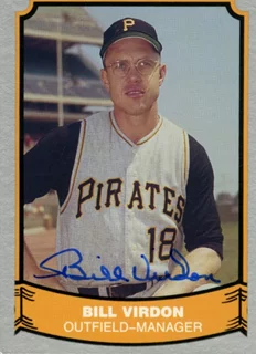 Bill Virdon autograph