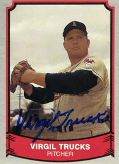 Virgil Trucks autograph