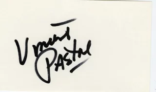 Vincent Pastore autograph