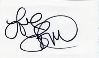 Louie Anderson autograph