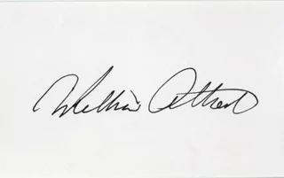 William Atherton autograph