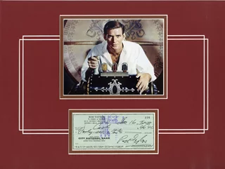 Rod Taylor autograph