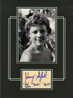 Johnny Sheffield autograph