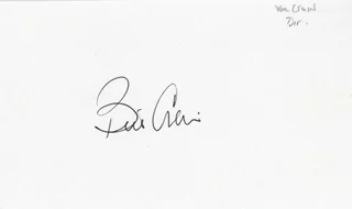 William Crain autograph