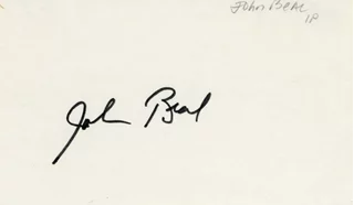 John Beal autograph