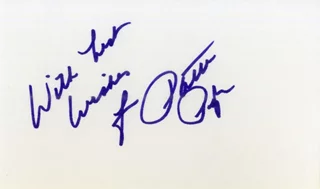 Patti Page autograph