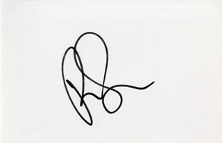Ricky Gervais autograph