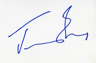 Jeremy Irons autograph