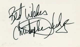 Christopher Judge autograph