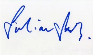 Julian Sands autograph