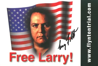 Larry Flynt autograph