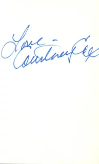 Courteney Cox autograph