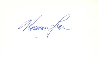 Norman Lear autograph