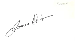 James Doohan autograph