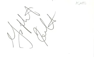 Yaphet Kotto autograph