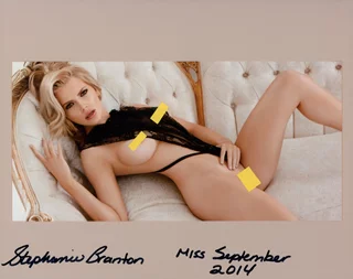 Stephanie Branton autograph