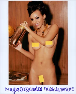 Kaylia Cassandra autograph