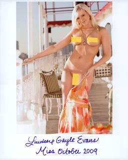 Lindsey Gayle Evans autograph