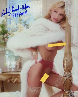 Kimberly Hefner autograph