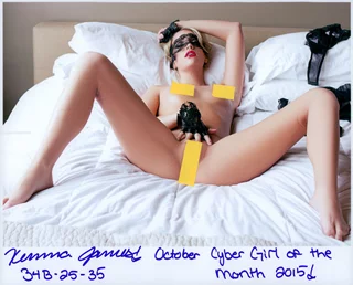 Kenna James autograph