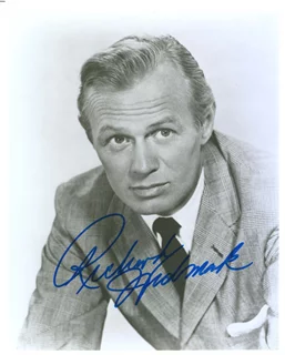 Richard Widmark autograph