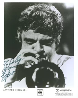 Maynard Ferguson autograph